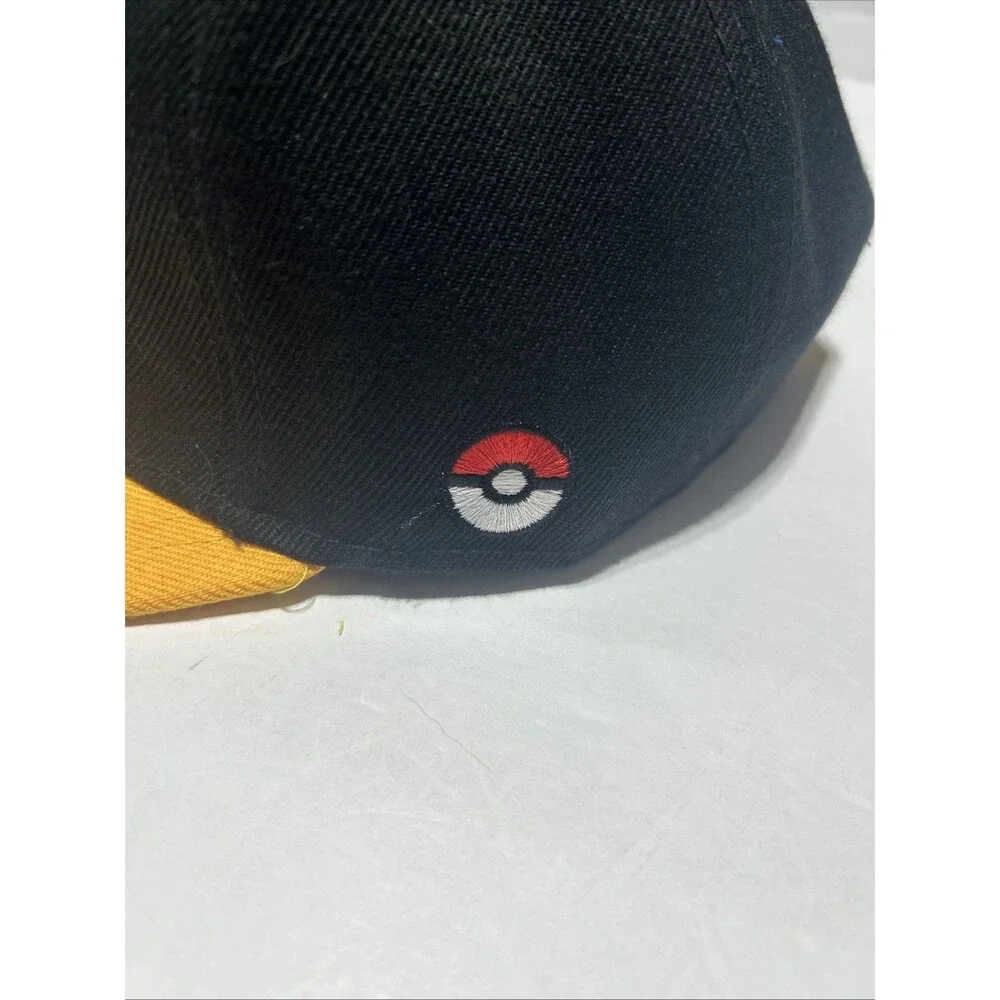 Pokemon Go Team Instinct Zapdos Snapback Hat Cap Black Yellow Embroidered